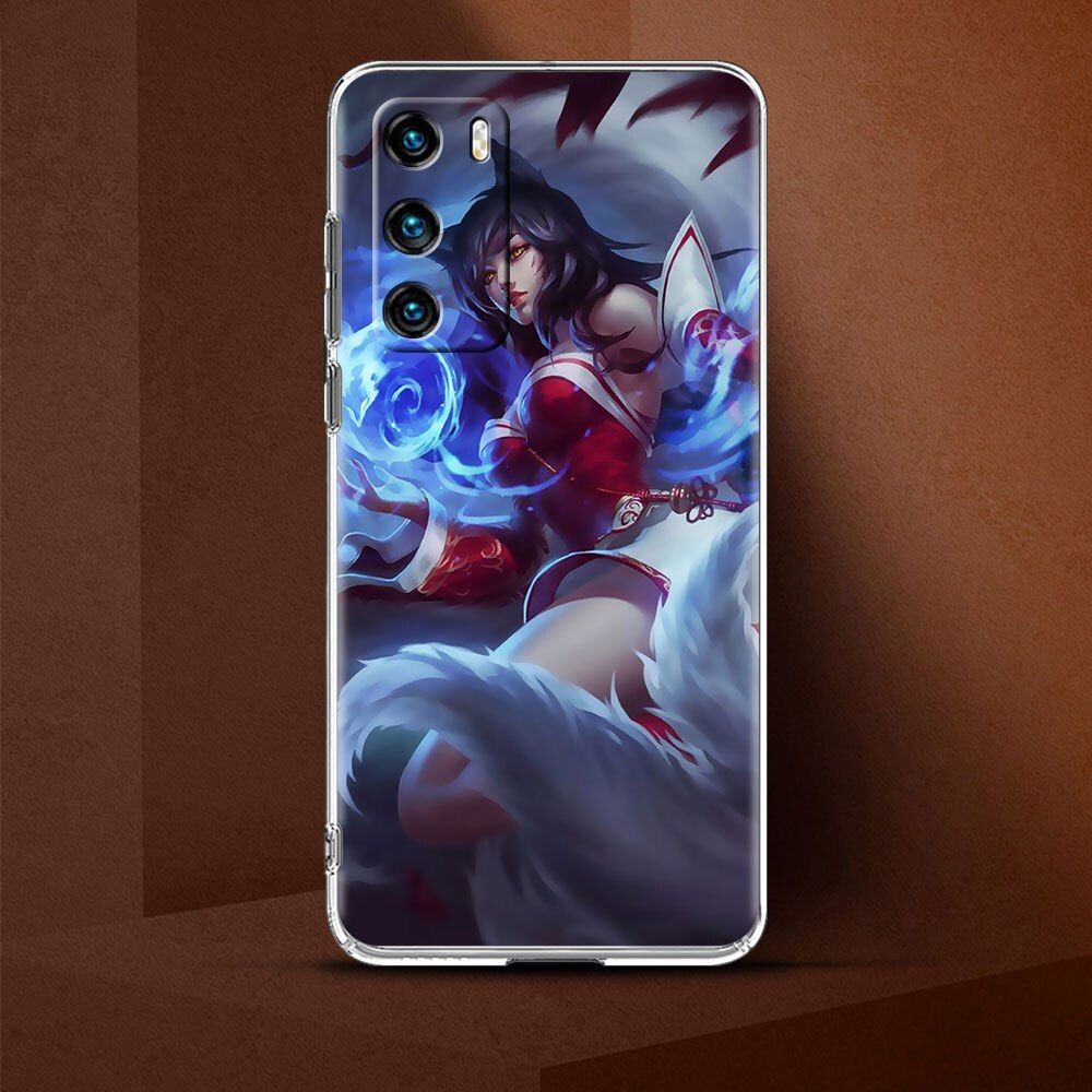 Collection 1 League Of Legends Lol Cool Transparent Clear Phone Case for Huawei P30 Pro P40 Lite P Smart Z P20 P50 hone Bag Cover Shell - League of Legends Fan Store