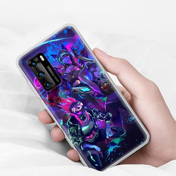 Collection 1 League Legends LOL Kda Hero Case for Huawei P30 P40 Lite P20 Pro P Smart S Z Plus 2019 Mate 20 Clear Soft Mobile Phone Cover - League of Legends Fan Store