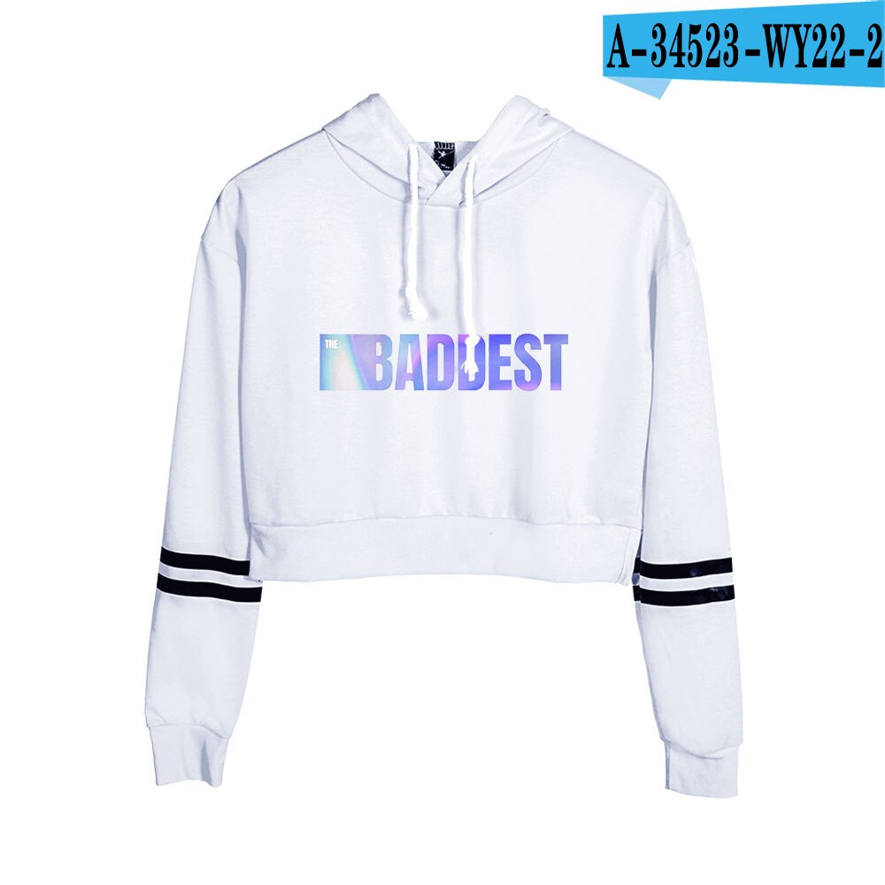 K/DA The Baddest Pullovers Navel Crop Hoodies Collection - League of Legends Fan Store