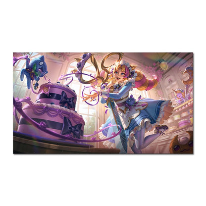 "Sweetheart" Gwen Poster - Canvas Painting - League of Legends Fan Store