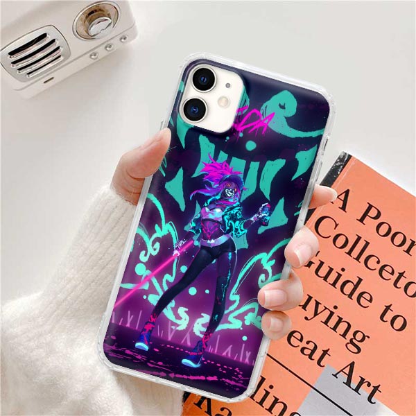 Collection  1League Legends LOL Kda Case For Apple iPhone 12 11 Pro Max XS X XR 7 8 6 6S Plus 5 5S SE 2020 Clear Soft Phone Coque Shell - League of Legends Fan Store