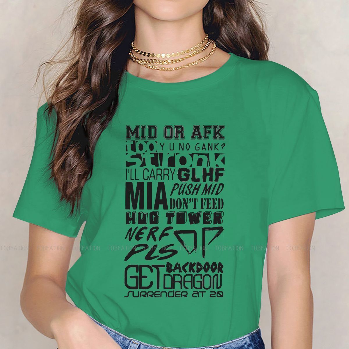 LOL Text T-Shirts - League of Legends Fan Store