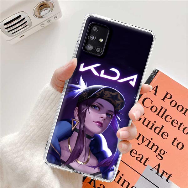 Collection 1 League Legends LOL Kda Case For Samsung Galaxy A51 A71 A41 A42 5G A31 A21 A01 M51 M21 M11 Clear Soft Phone Coque Shell - League of Legends Fan Store