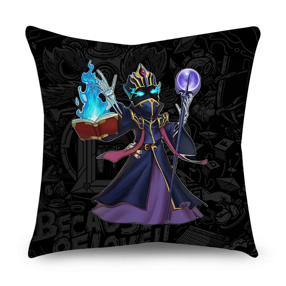 League of Legends Characters Pillowcases-- Nidale Ezreal Ziggs Janna Sejuani Zyra Varus Fizz Talon Graves Vladimir Riven Nami Vayne Zed Viktor Lee Sin Diana Nocturne - League of Legends Fan Store