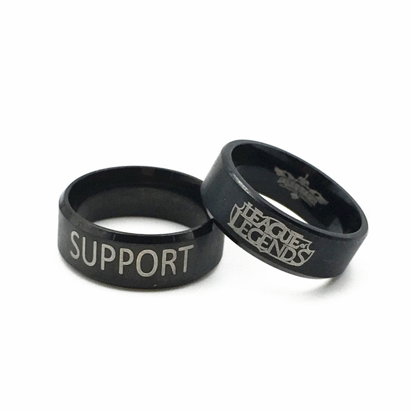 League Of Legend Stainless Steel Ring - League of Legends Fan Store