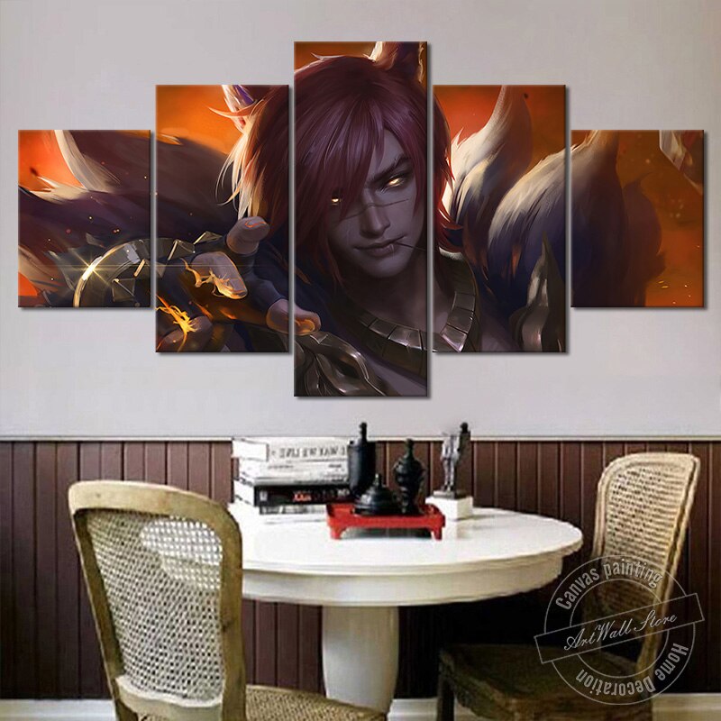 Sett  "The Boss" Poster - Canvas Painting 2 - League of Legends Fan Store