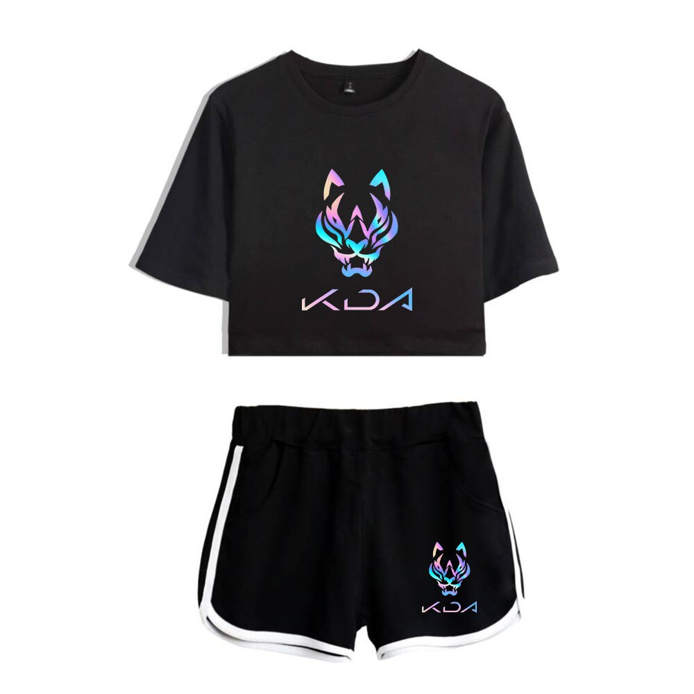 K/DA The Baddest  Shorts and Short Sleeve T-shirts Collection - League of Legends Fan Store