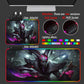 League of Legends Collection 2 RGB Gaming Hub Mouse Pad LOL 4 Port USB Computer Mousepad With Led Backlight Carpet - League of Legends Fan Store