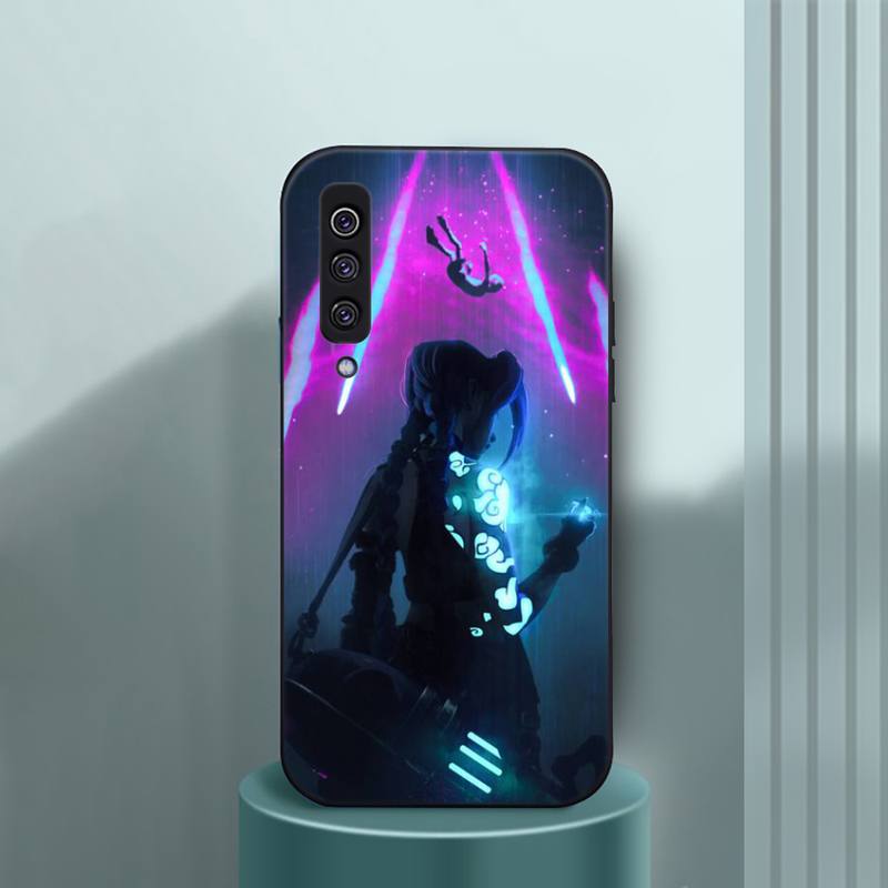 Collection 2 Arcane jinx Phone Case For Samsung a10 a12 a50 a51 a52 a21 a31 a32 a71 s10 s20 s21  Plus Fe Ultra - League of Legends Fan Store