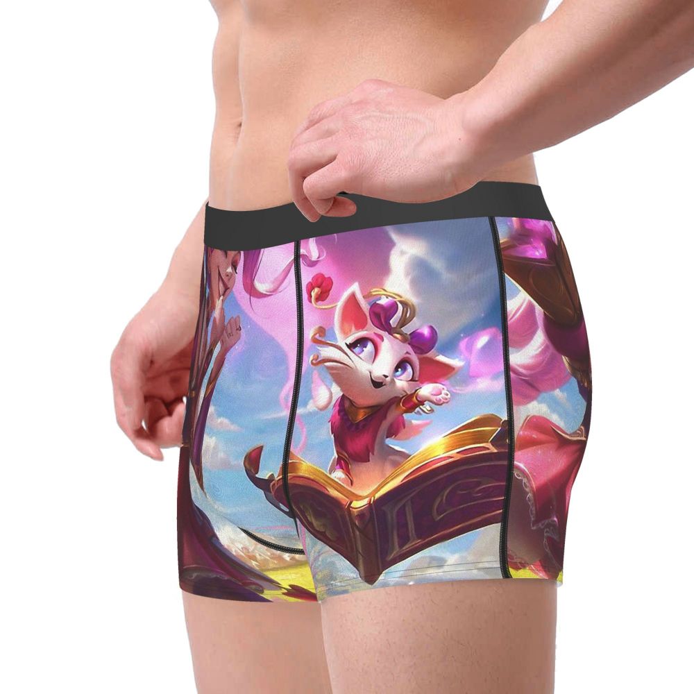 Heartseeker Jinx And Yuumi Underwear Sexy Boxer Short - League of Legends Fan Store