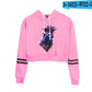 K/DA The Baddest Pullovers Navel Crop Hoodies Collection - League of Legends Fan Store