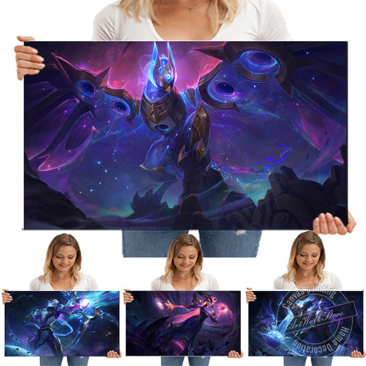 "Dark Star"  Anivia Varus Lissandra Illaoi Nami Skarner Vladimir Poster - Canvas Painting - League of Legends Fan Store