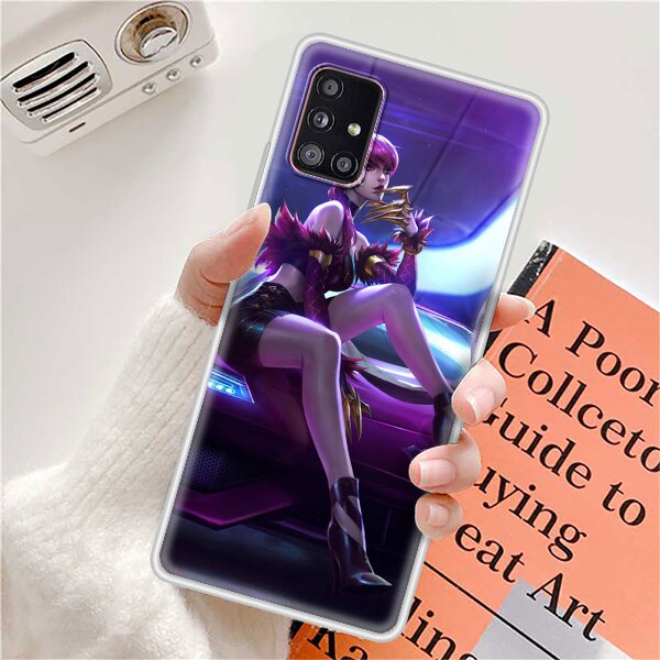 Collection 2 League Legends LOL Kda Soft Phone Case For Samsung Galaxy A51 A71 A21s A31 M30s A41 A32 5G A11 A12 A91 Matte Funda M51 M31 Coque - League of Legends Fan Store