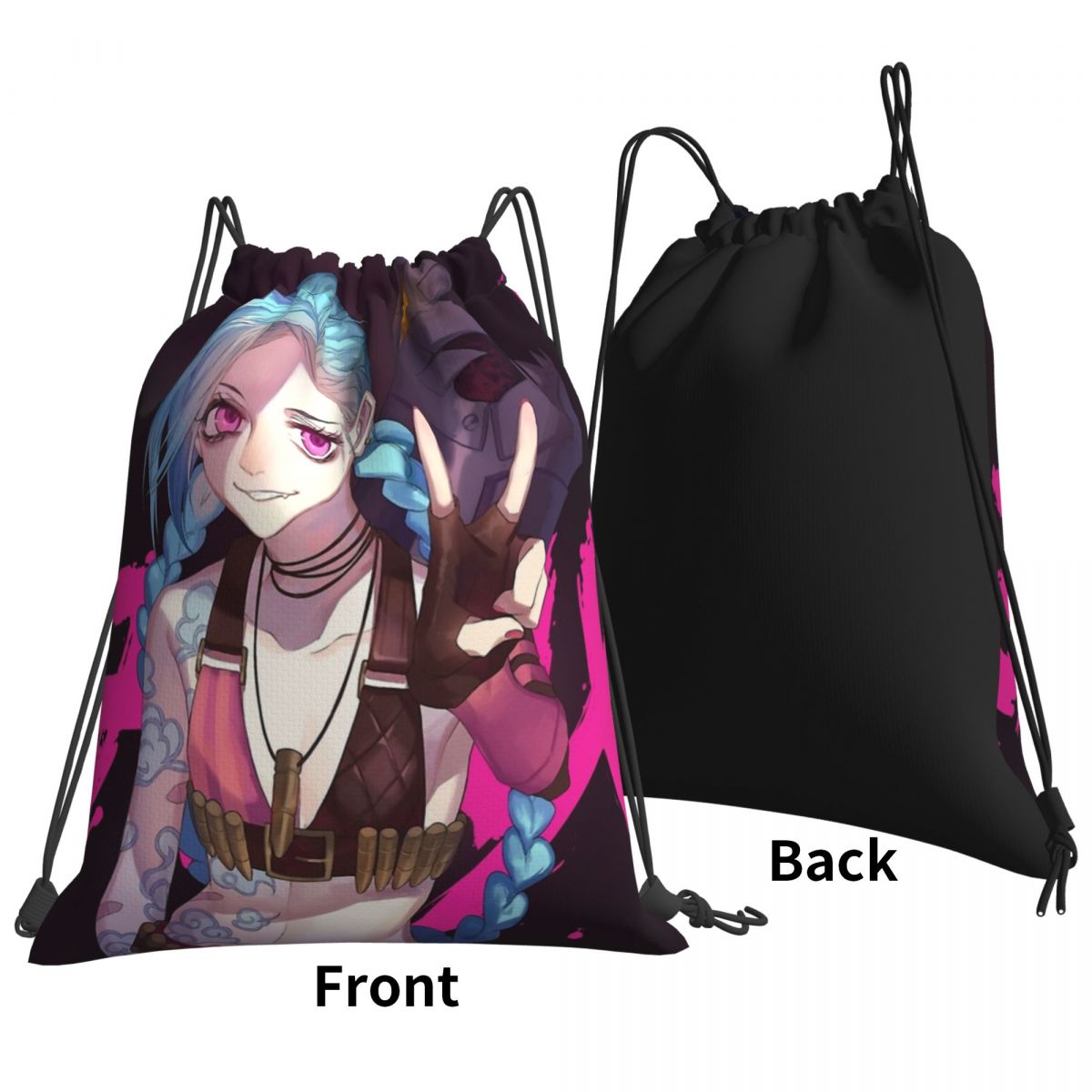 Jinx Arcane Backpack 2 - League of Legends Fan Store