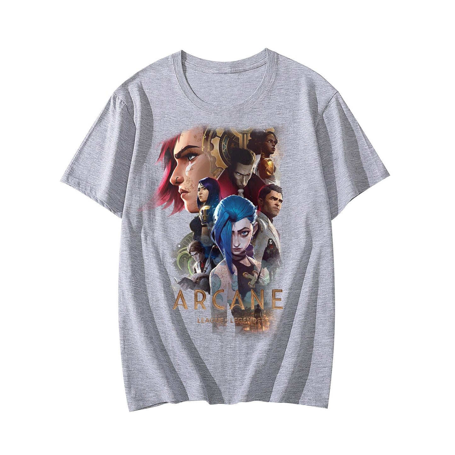 Arcane Collection League of Legends Streetwear Comfortable Oversized T Shirts - League of Legends Fan Store