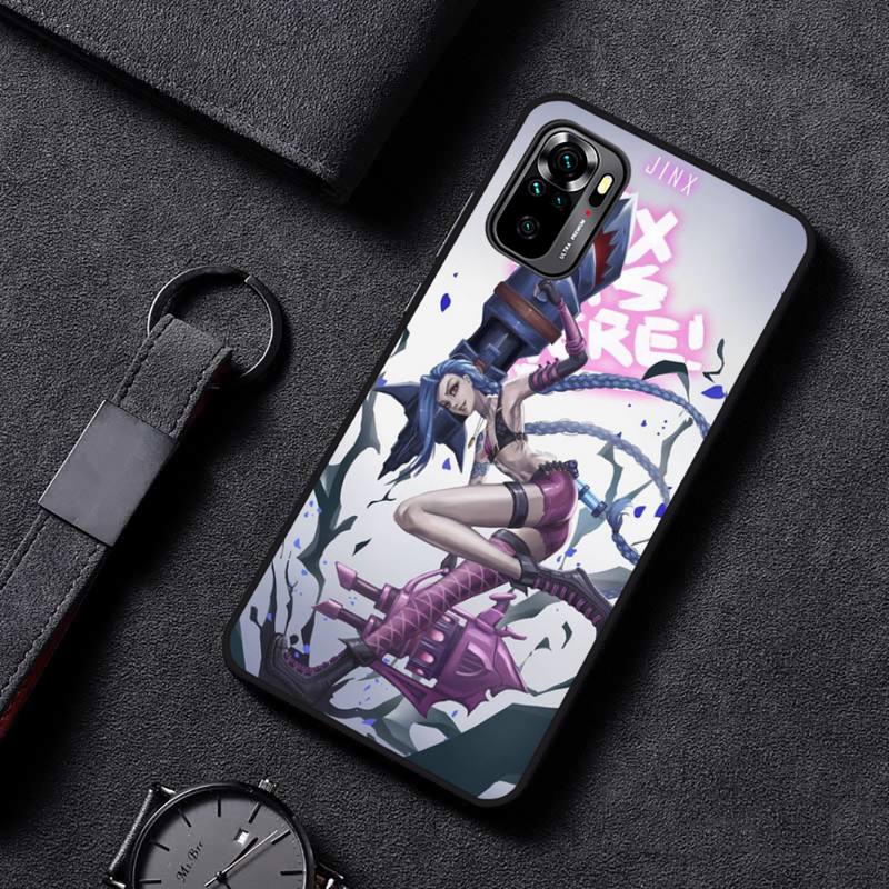 Collection 2 Arcane jinx Phone Case For Huawei P40 P20 P30 Mate 40 20 10 Lite Pro Nova 5t P Smart 2019 - League of Legends Fan Store