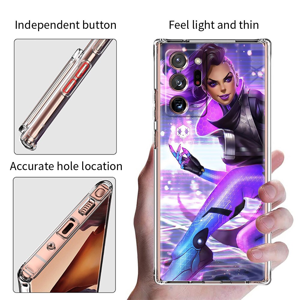 Collection 2 League Of Legends Lol Cool Transparent Phone Case for Samsung Galaxy Note 20 UItra 10 Plus 5G 10Lite 20 5G 9 Protect Cover - League of Legends Fan Store