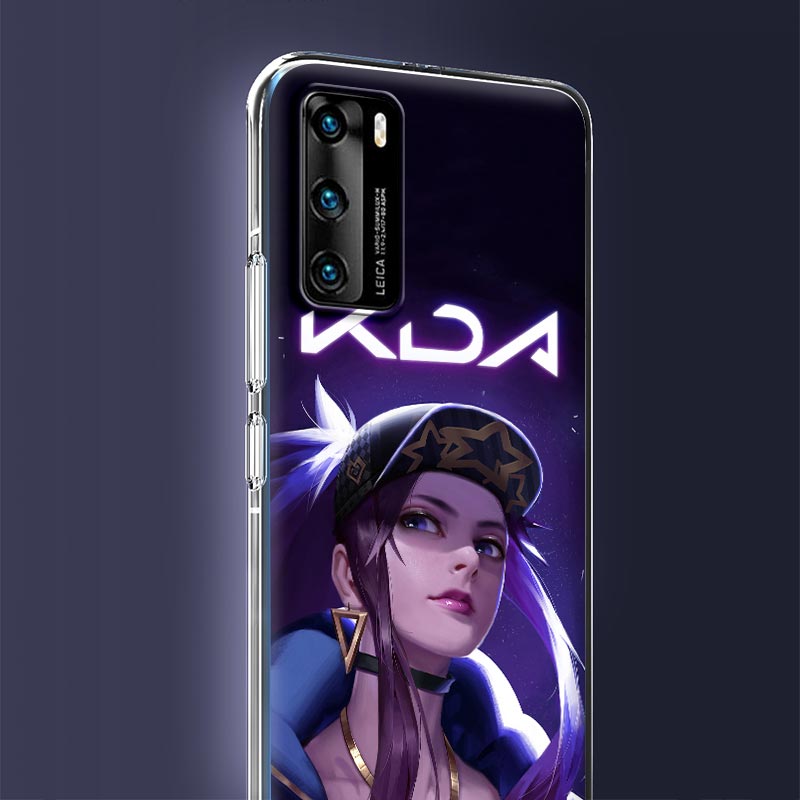 Collection 2 League Legends LOL Kda Hero Case for Huawei P30 P40 Lite P20 Pro P Smart S Z Plus 2019 Mate 20 Clear Soft Mobile Phone Cover - League of Legends Fan Store