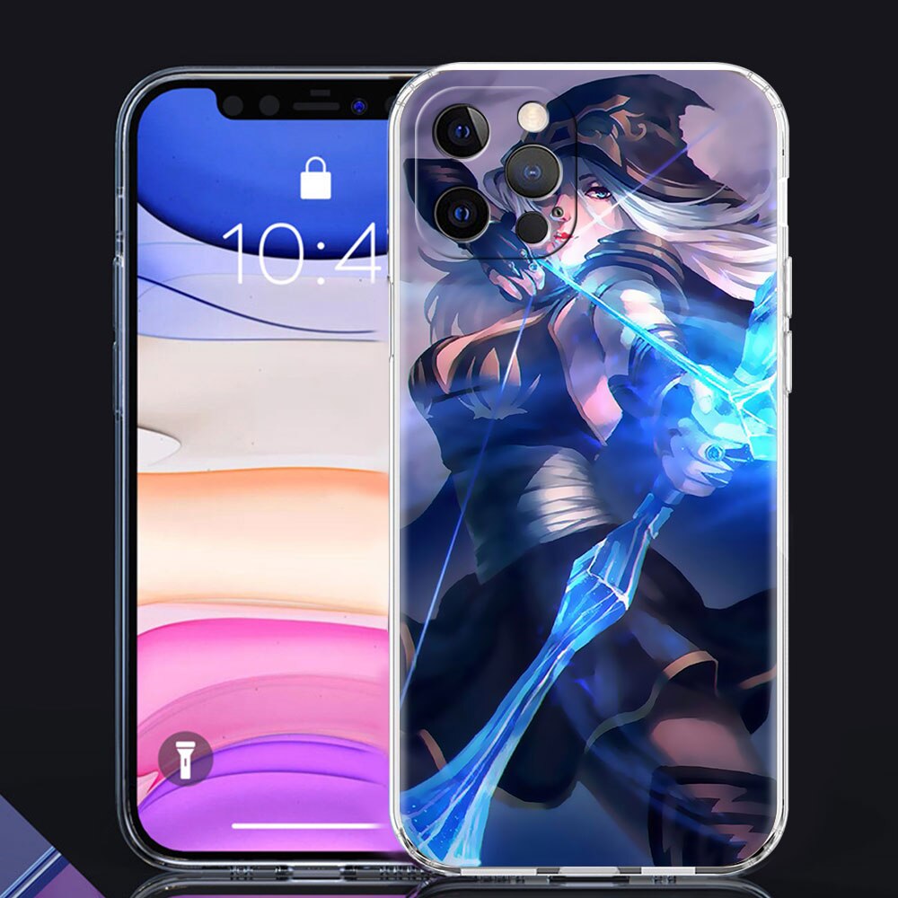 Collection 1 Transparent Clear Phone Case for Apple iPhone 13 Mini 13 Pro Max 11 12 7 Plus XR 6 6S 8 SE Soft Cover Game League Of Legends Lol - League of Legends Fan Store