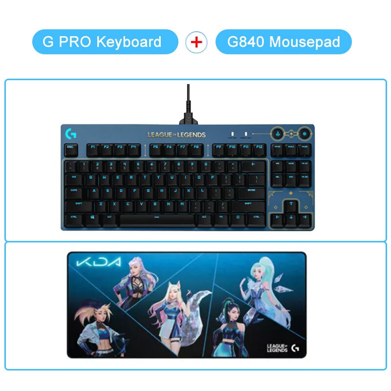 Logitech G PRO "League of Legends Edition" Mechanical Gaming Keyboard - League of Legends Fan Store