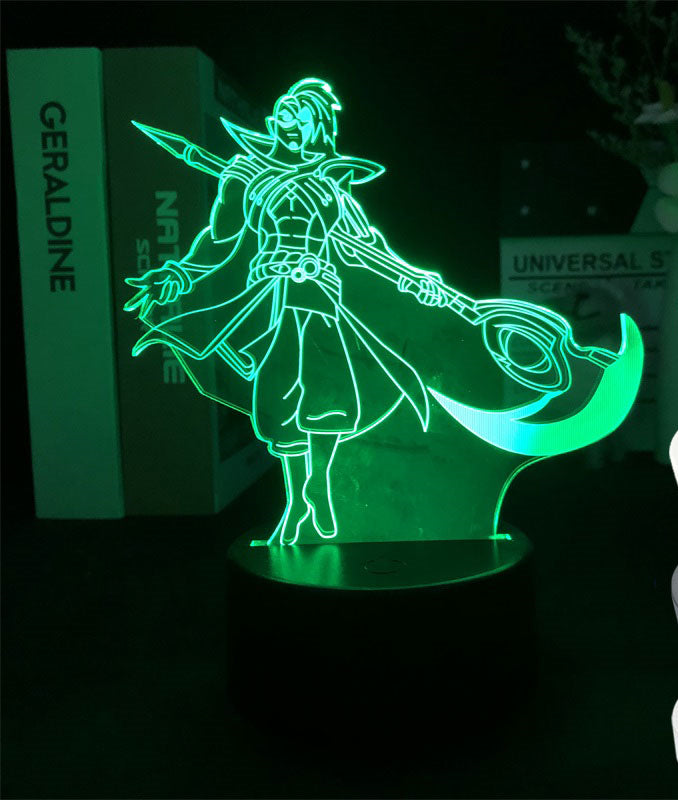 "The Shadow Reaper Rhaast" Kayn Figure 3D Led Nightlight - League of Legends Fan Store