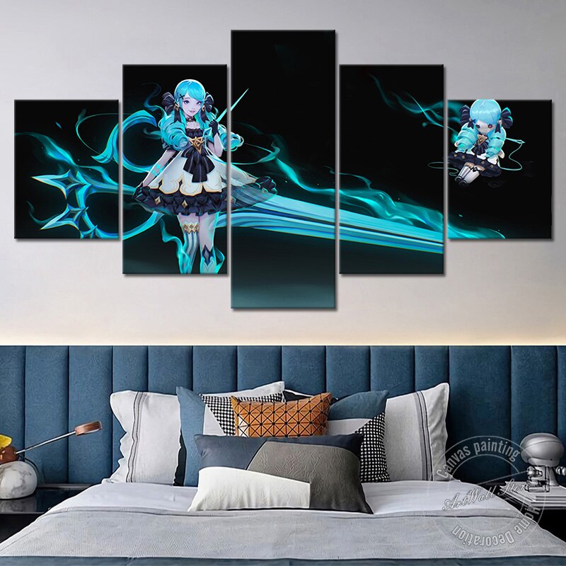 Gwen Poster - Canvas Painting - League of Legends Fan Store