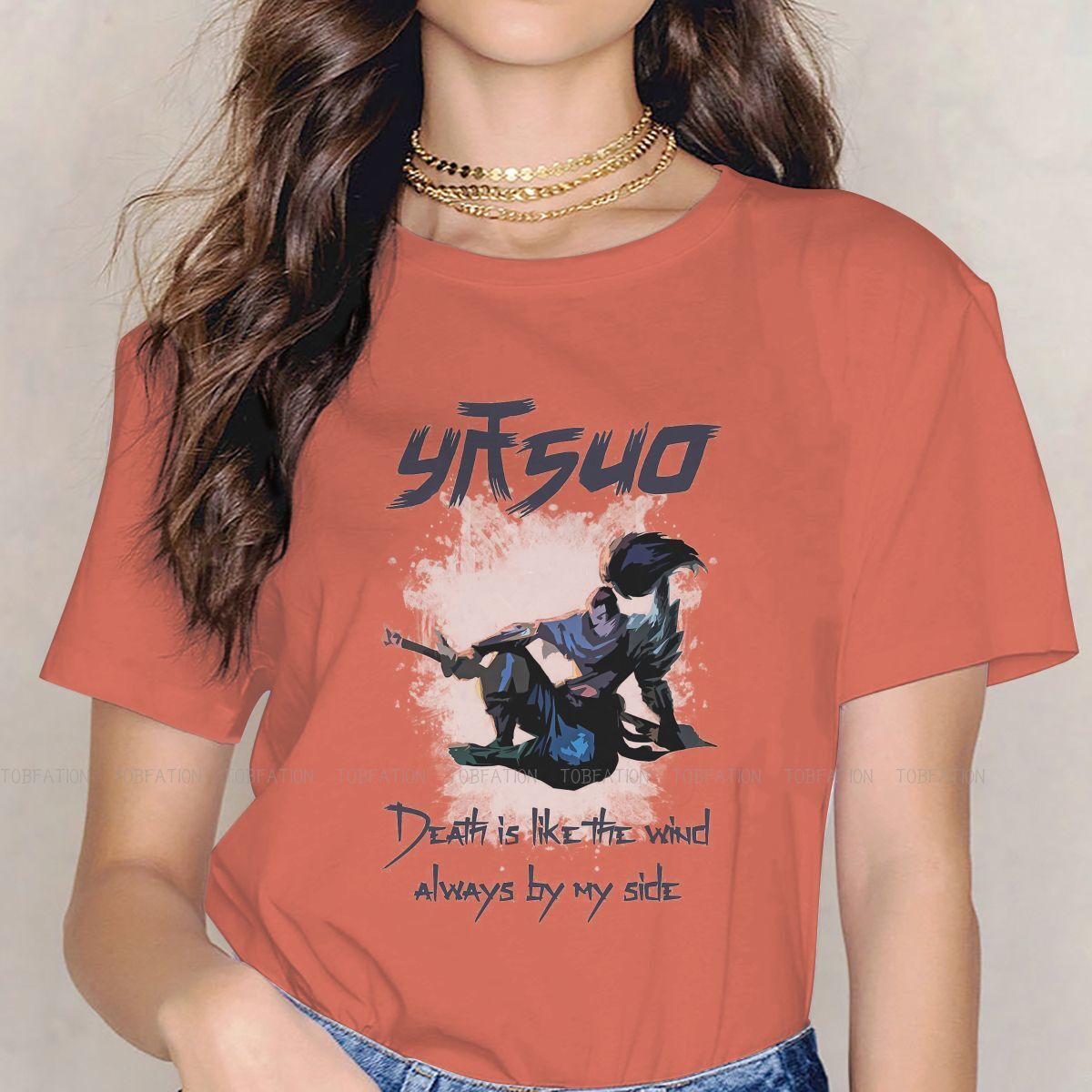 Yasuo TShirt  Pure Cotton - League of Legends Fan Store