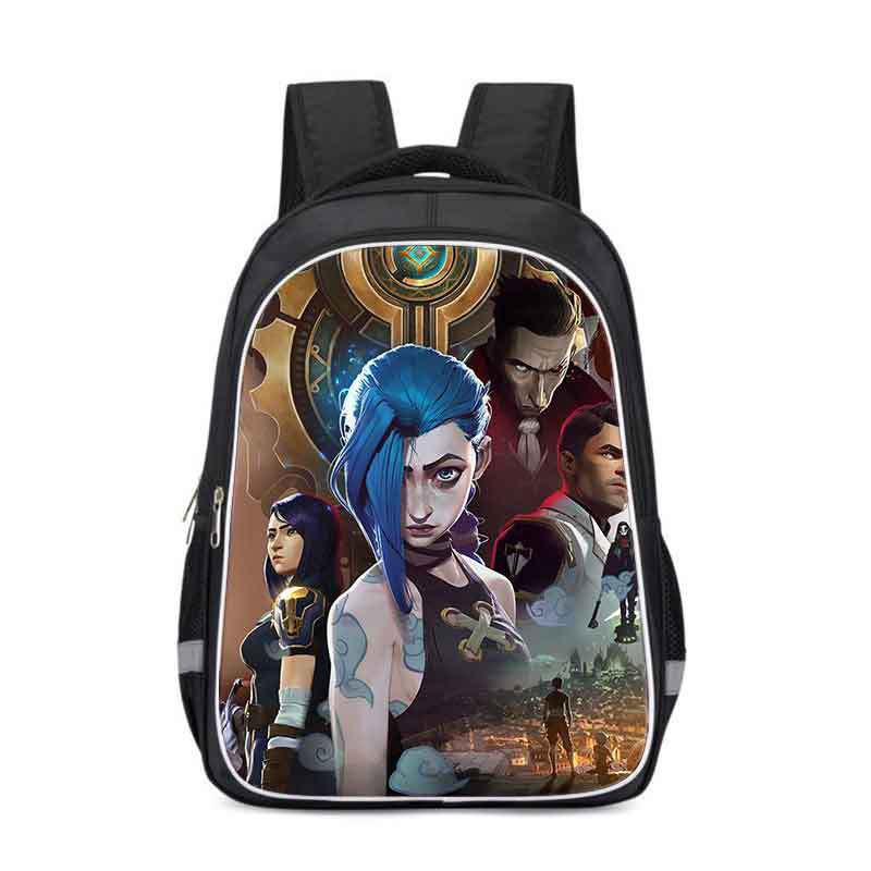 Arcane Jinx  Backpack - League of Legends Fan Store