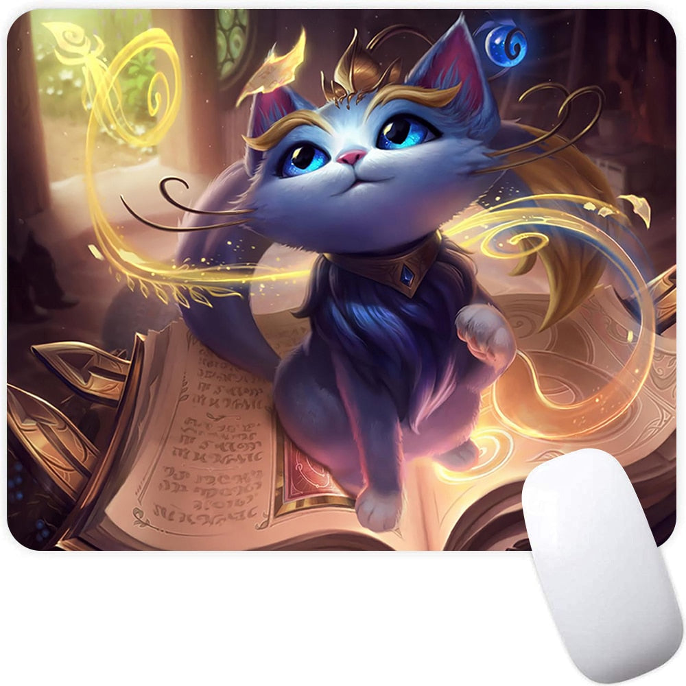 Yuumi Mouse Pad Collection  - All Skins - - League of Legends Fan Store