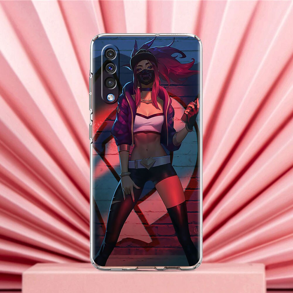 Collection 1 Transparent Phone Case for Samsung Galaxy A50 A20s A70 A30 A10 A40 A20e A10s A10e A20 Protect Bag Game League Of Legends Lol - League of Legends Fan Store