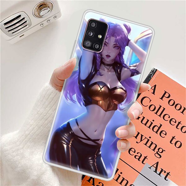 Collection 2 League Legends LOL Kda Soft Phone Case For Samsung Galaxy A51 A71 A21s A31 M30s A41 A32 5G A11 A12 A91 Matte Funda M51 M31 Coque - League of Legends Fan Store