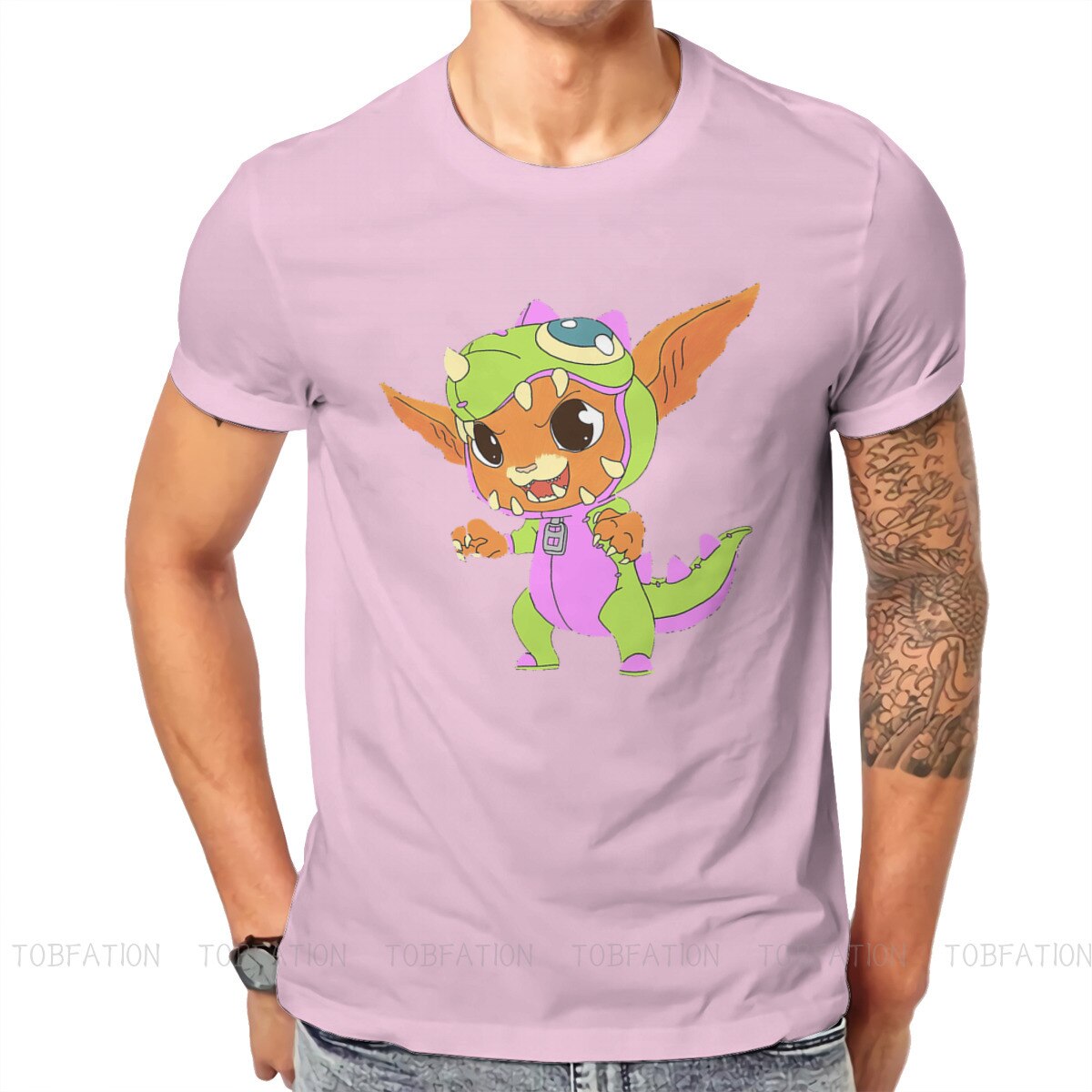 Dino Gnar Fashion T-Shirts - League of Legends Fan Store