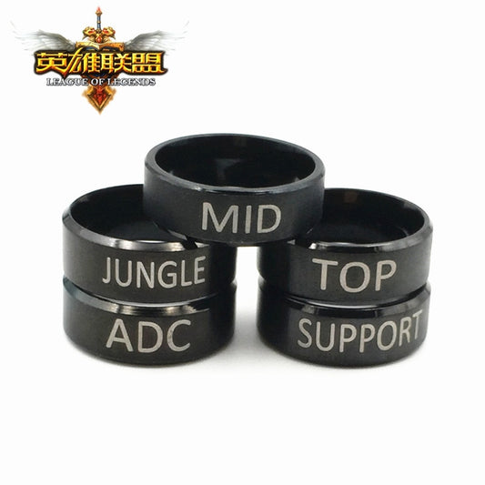 League Of Legend Stainless Steel Ring - League of Legends Fan Store