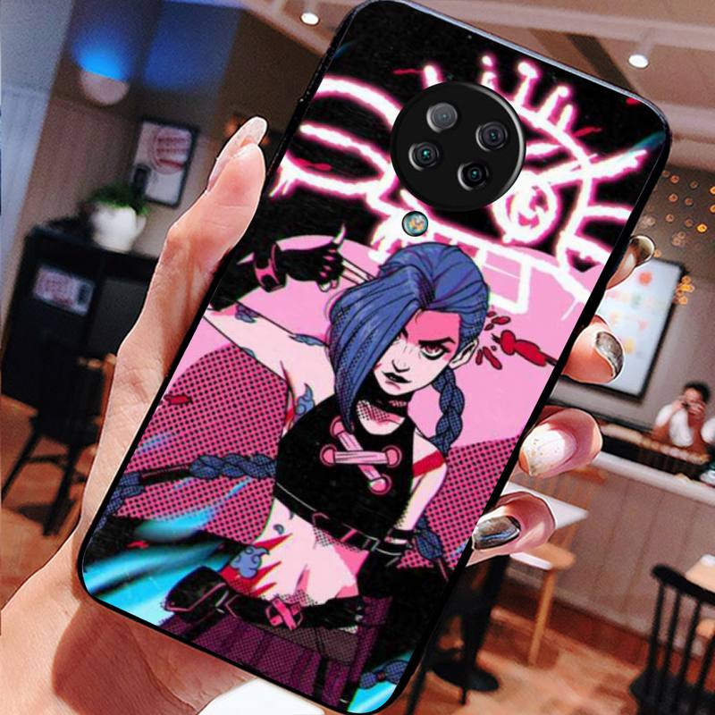 Collection 2 Arcane jinx Phone Case For Xiaomi Mi Redmi Note 7 8 9 10 11 pro t s A 10 Lite pro - League of Legends Fan Store