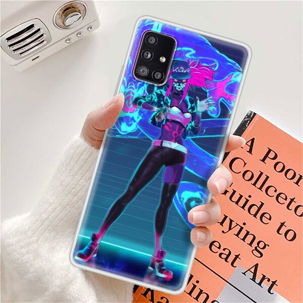 Collection 2 League Legends LOL Kda Soft Phone Case For Samsung Galaxy A51 A71 A21s A31 M30s A41 A32 5G A11 A12 A91 Matte Funda M51 M31 Coque - League of Legends Fan Store