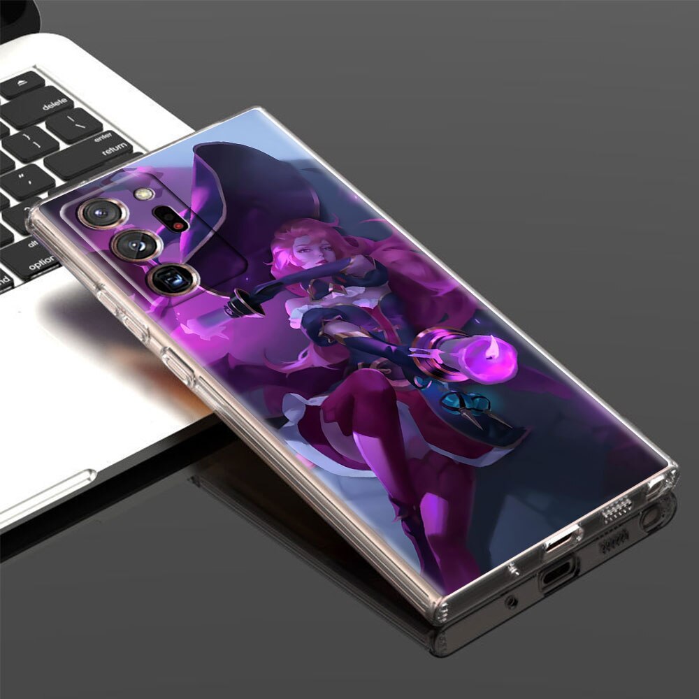 Collection 2 League Of Legends Lol Cool Transparent Phone Case for Samsung Galaxy Note 20 UItra 10 Plus 5G 10Lite 20 5G 9 Protect Cover - League of Legends Fan Store