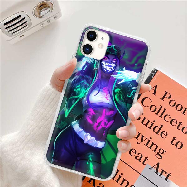 Collection 2 League Legends LOL Kda Case For Apple iPhone 12 11 Pro Max XS X XR 7 8 6 6S Plus 5 5S SE 2020 Clear Soft Phone Coque Shell - League of Legends Fan Store