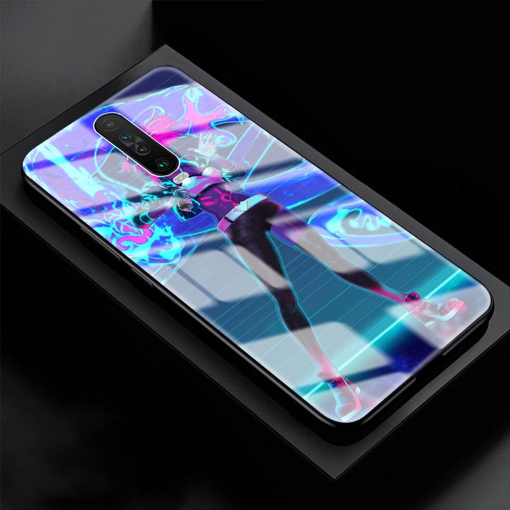 Collection 2 Glass Case For Xiaomi Redmi Note 9S 8T 9 8 Pro 7 8A Mi X3 NFC 10 Lite 9T CC9 Capa Phone Back Cover Shell League Legends LOL Kda - League of Legends Fan Store