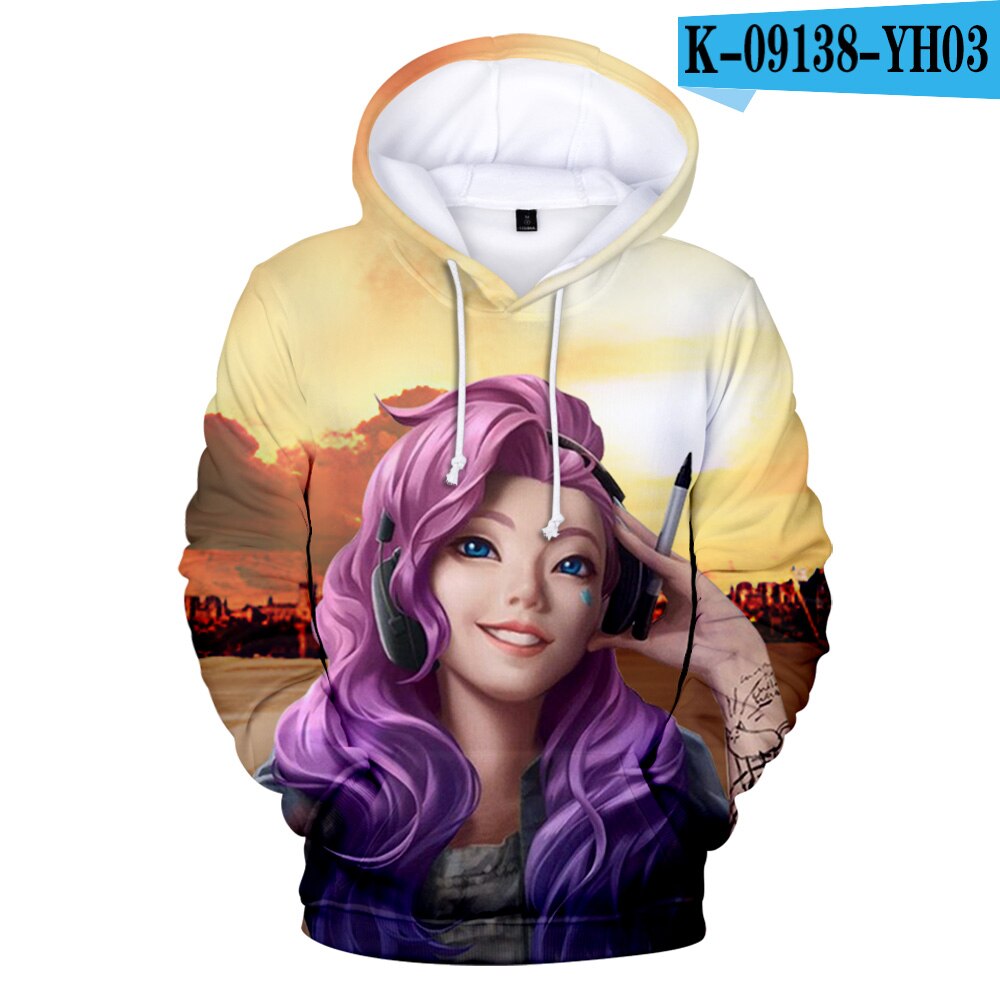 K/DA The Baddest  Hoodies Collection - League of Legends Fan Store