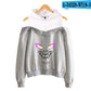 K/DA The Baddest Off-Shoulder Hoodies Collection - League of Legends Fan Store