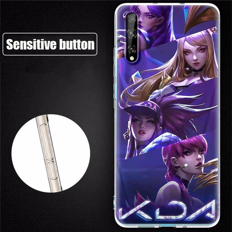 Collection 1 League Legends LOL Kda Case for Huawei Honor 9C 9S 9A 8A 8S 2020 20 20e 20i Y9 Y9s Y8p Y7 Y6 2019 Clear Soft Phone Cover - League of Legends Fan Store