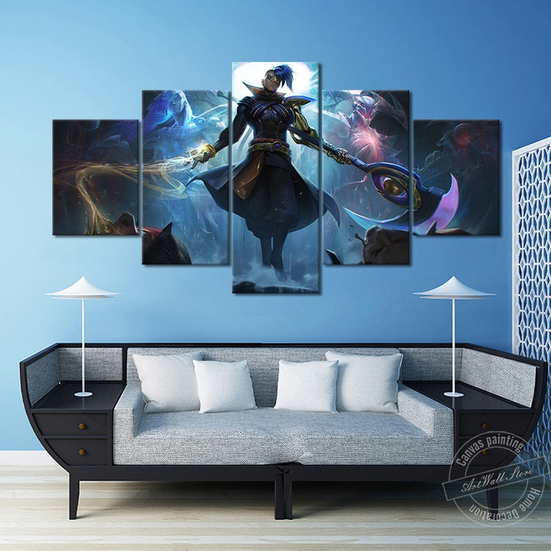 "Odyssey" Kayn Poster - Canvas Painting - League of Legends Fan Store