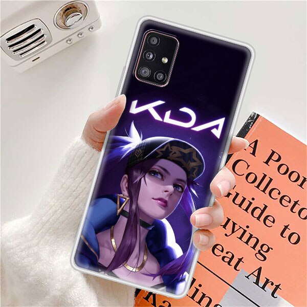 League Legends LOL Kda Soft Phone Case For Samsung Galaxy A51 A71 A21s A31 M30s A41 A32 5G A11 A12 A91 Matte Funda M51 M31 Coque - League of Legends Fan Store