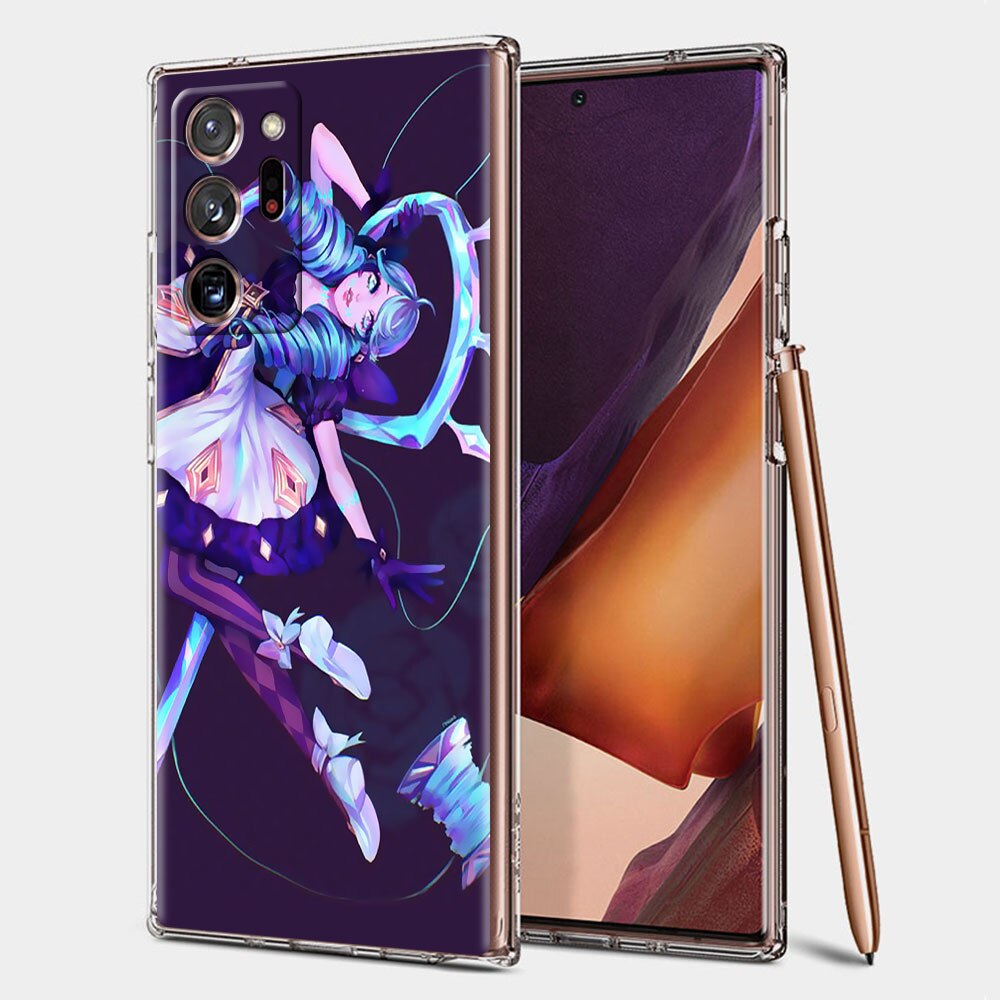 Collection 1 League Of Legends Lol Cool Transparent Phone Case for Samsung Galaxy Note 20 UItra 10 Plus 5G 10Lite 20 5G 9 Protect Cover - League of Legends Fan Store