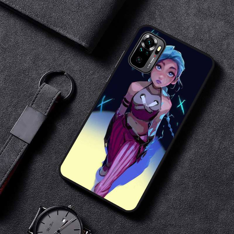 Collection 1 Arcane jinx Phone Case For Huawei P40 P20 P30 Mate 40 20 10 Lite Pro Nova 5t P Smart 2019 - League of Legends Fan Store