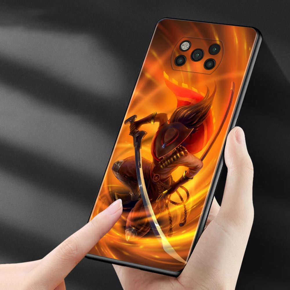 League Of Legends Lol Phone Case For Xiaomi Poco X3 NFC M3 Pro 5G F3 GT Pocophone F1 Silicone Cover for Poco X3 NFC M3 Coque Bag - League of Legends Fan Store