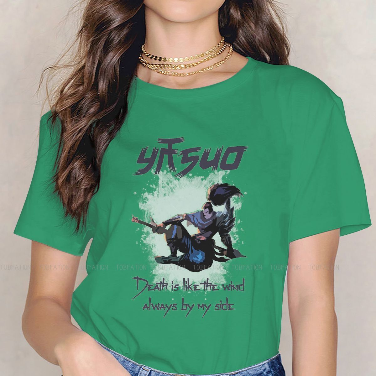 Yasuo TShirt  Pure Cotton - League of Legends Fan Store