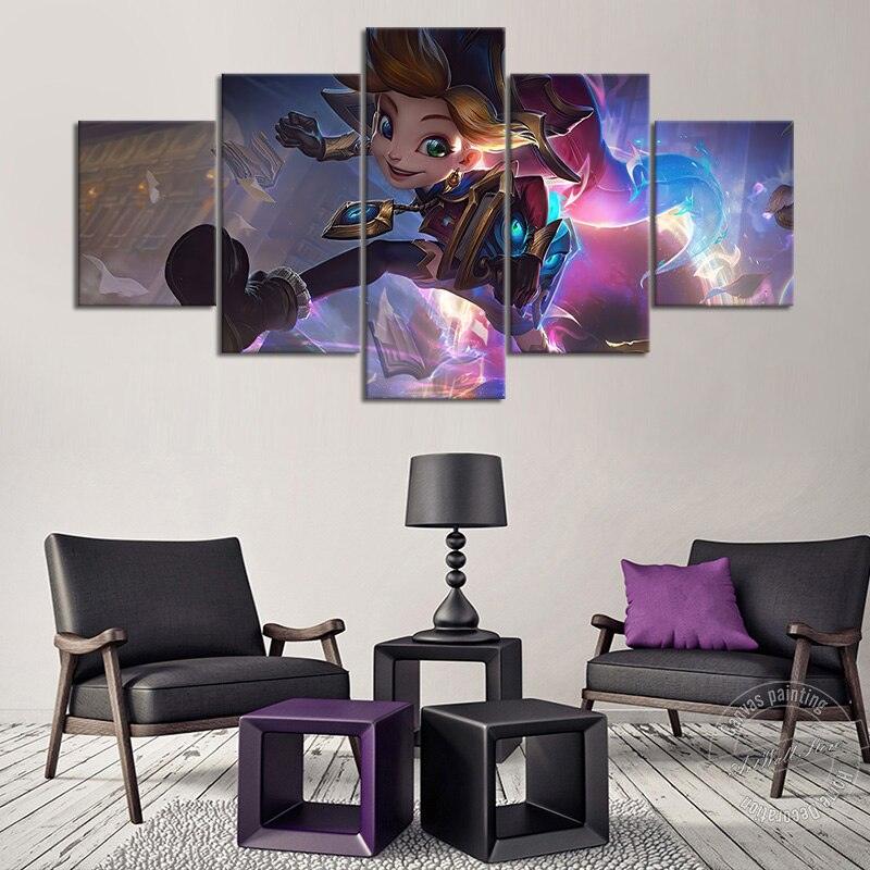 "Aspect of Twilight" Zoe Poster - Canvas Painting - League of Legends Fan Store