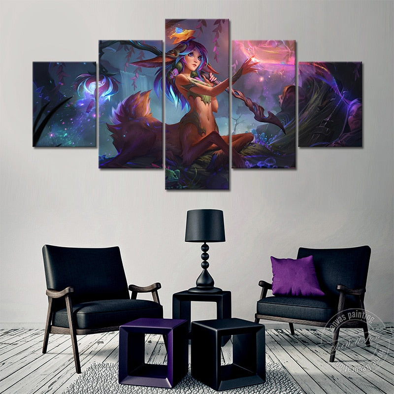 Lillia Poster - Canvas Painting - League of Legends Fan Store