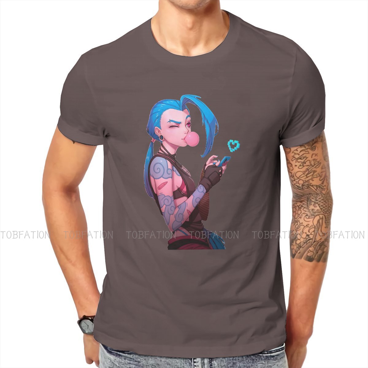 Arcane Jinx T Shirt - League of Legends Fan Store